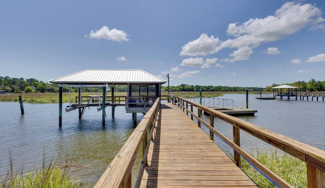 Fish, Boat & Unwind: 'Creekside Oasis' in Darien!