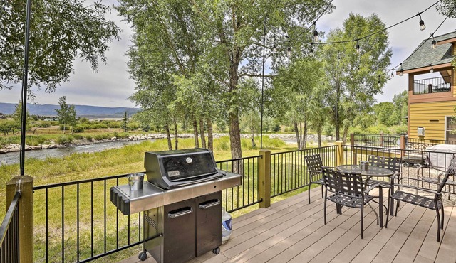 Fish, Hike & Ski: Riverfront Granby Cabin!