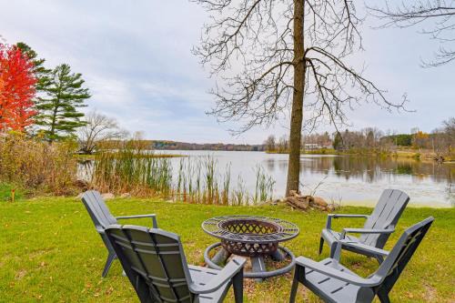 Fish, Swim and Explore! 2-Cabin Camp on Round Lake