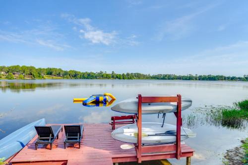 Fish, Swim and More Lakefront Retreat in Ocklawaha!