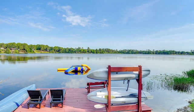 Fish, Swim & More: Lakefront Retreat in Ocklawaha!