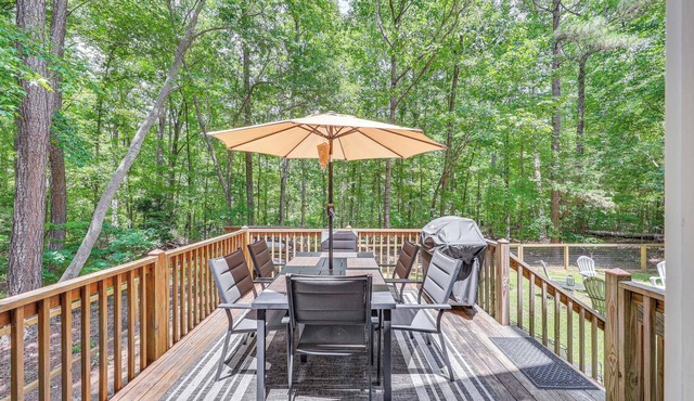 Fisher's Retreat Near Lake Thurmond: Tignall Home