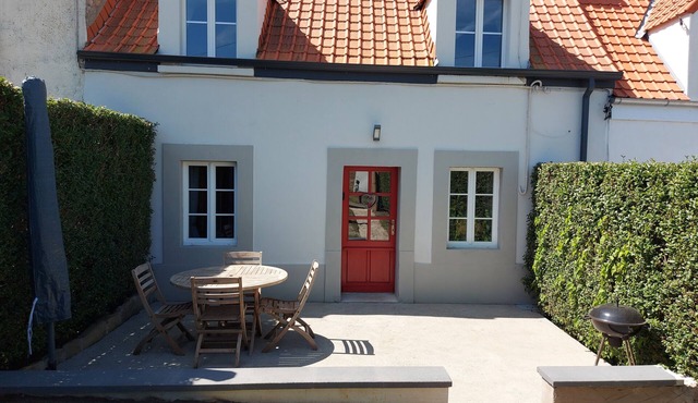 Fisherman's house near the sea