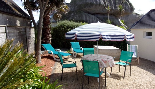 fisherman's cottage with garden and garage just a stone's throw from the sea