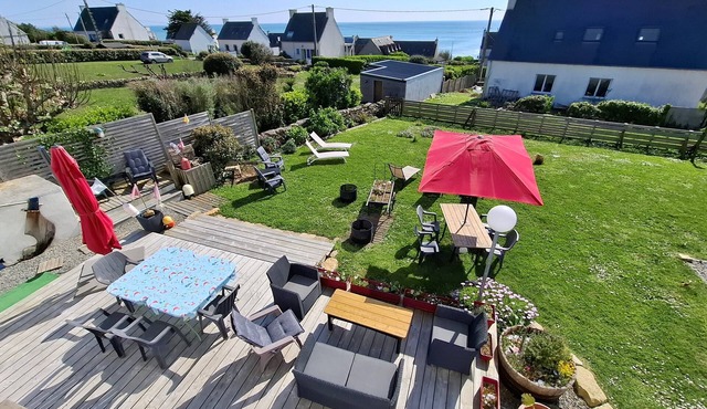 FISHERMAN'S HOUSE 300 M FROM THE SEA - BEAUTIFUL SEA VIEW - 3 * - 5 PERS