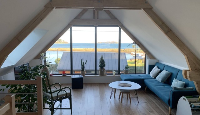 Fisherman's house, 5p, facing the sea, Perros-Guirec Bay