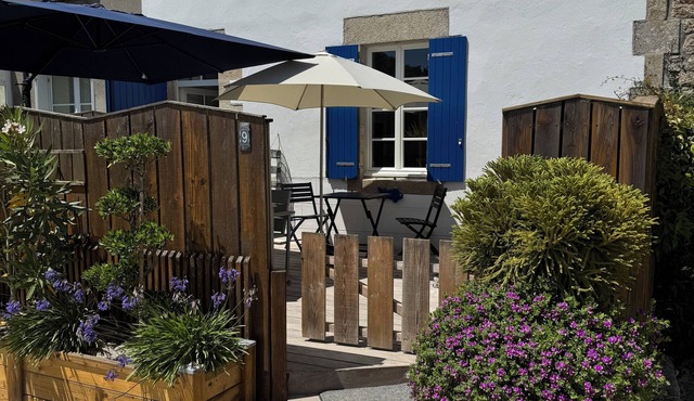 Fisherman's house on the port.