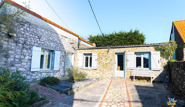 Fisherman's house in typical coastal village
