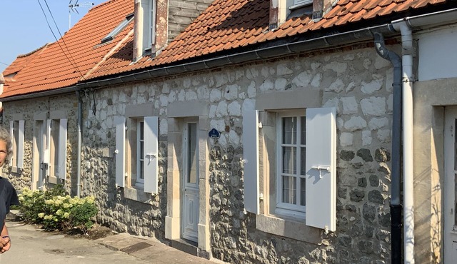 Fisherman's house in the heart of the village of wissant