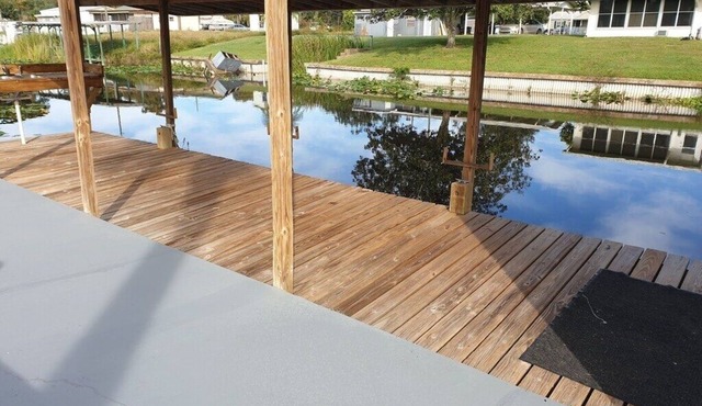 Fishin' for Days! Waterfront Home with Covered Boat Dock in Okeechobee!