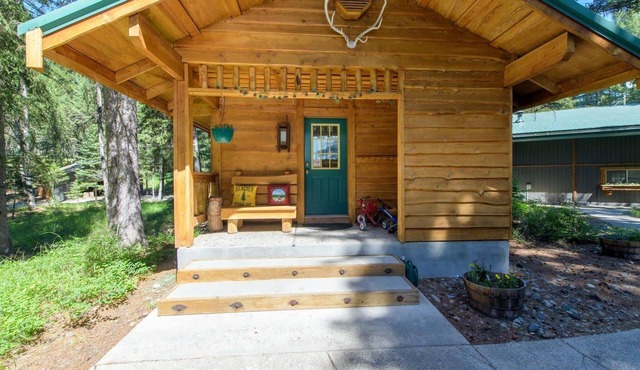 Fishing Cabin in the Woods