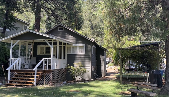 Fishing Cabin on the Upper Sacramento river.