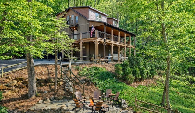 FishTop Cabin near Saluda, Green River Bliss & Cabin Serenity
