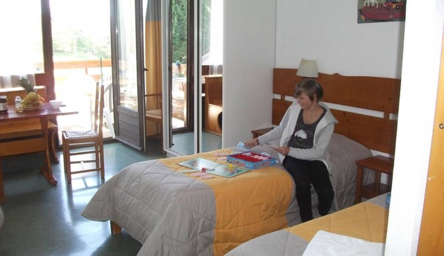 Fitness, swimming pool, hammam, parking, tv, ski locker, 35m², Les Rousses
