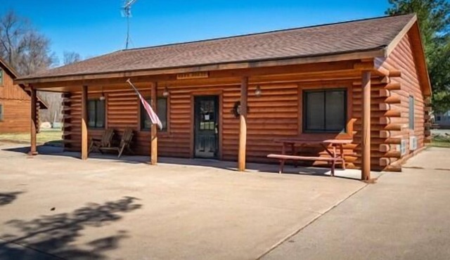 Fits up to 10 people in this bunk house located at the Riviera Resort in Neillsville, Wisconsin.