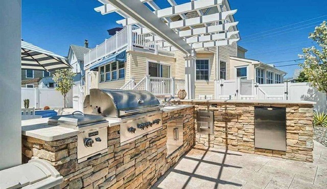 Five bedroom, three bath home with a heated private pool in Wildwood Crest!