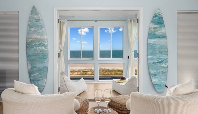 Flagler Beachfront Ocean View Paradise + Surfboards & Golf Cart