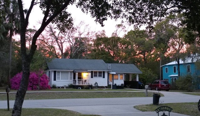 Flamingo Landing is a Charming Little 2 Bedroom Bungalow With Florida Room