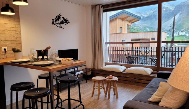 Flat 30m² Centre Tignes Lac Classified 3*Belles Prestations 100 m des pistes