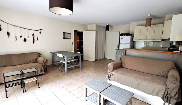 Flat 4 PERSONS 7 minutes from the Ocean