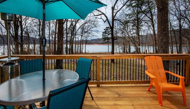 FLAT lot, Lakefront Ranch Style Hm, Norris Lake, DISCOUNTS Available, pvt. dock
