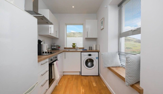 Flat Nestled in Sand Dunes on Godrevy Beach