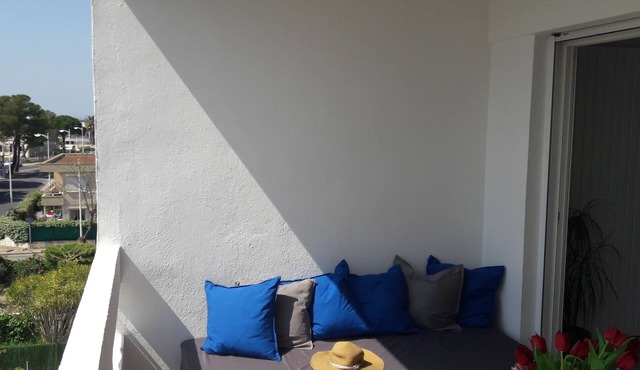Flat with 1 bedroom, 5 persons/WIFI/100 m from beach