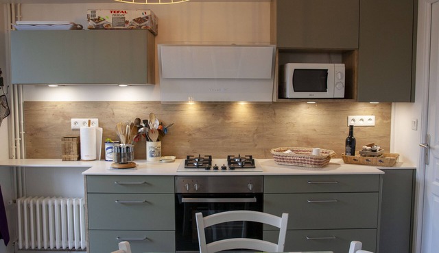 Flat with fabulous downtown and beach location in Cabourg