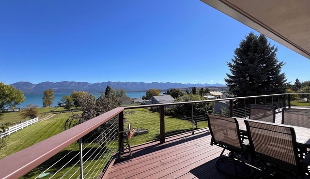 Flathead Lake House with Land and a View, close to Glacier National Park