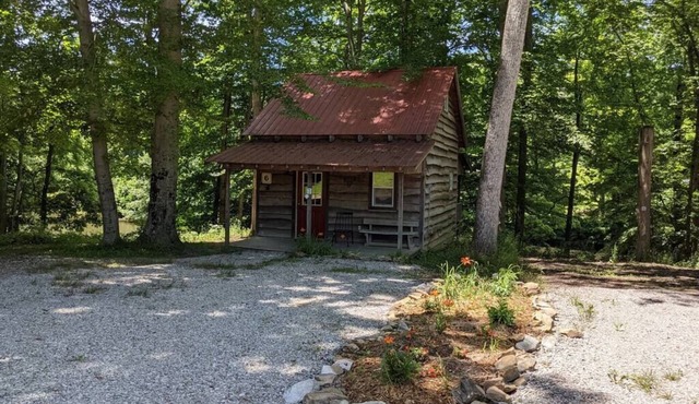 "Flatts" Deluxe Camping Cabin #6 | Pet Friendly