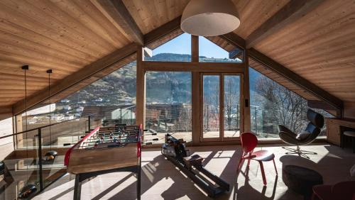 Fleur des Vosges Chalet, panorama of La Bresse