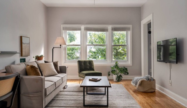 Flexhome Logan Square 1BR B1 - Office+W/D+Patio