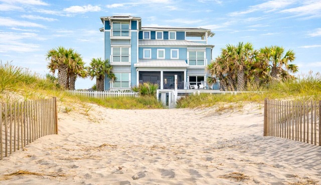 Flip-Flops Off, Fun On: 5br, Game Room, Ocean Views & Sunset Decks for 12!