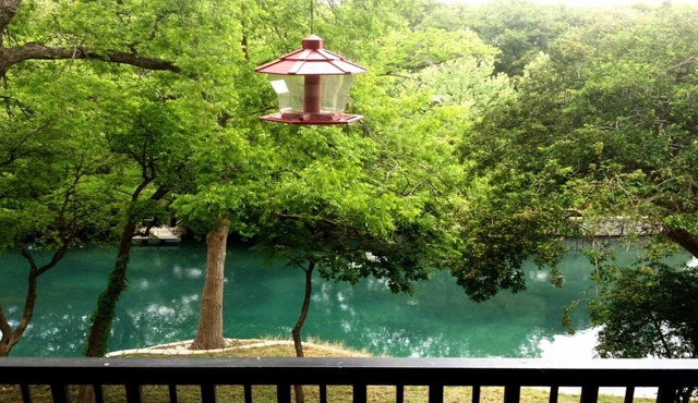 Float Inn 2 at Camp Warnecke on the Comal River across from Schlitterbahn