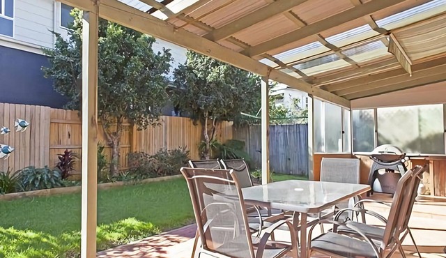 Floreat is a luxurious four bedroom Sawtell home, perfect for the family getaway near the beach.