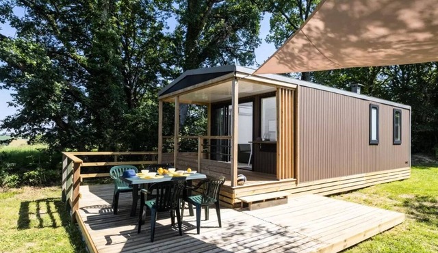 Florence Campsite * - Panoramic 3-room mobile home for 6 people with air-conditioning