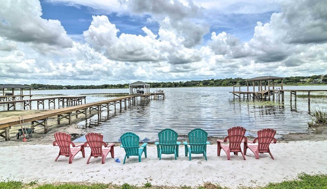 Florida Family Home w/Dock on Saw Mill Lake!