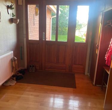 Flot hus med flot natur