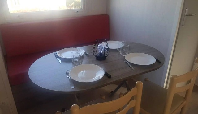 Flower Camping Le Pré des Sables * - Mobile home Standard 27m2 2 bedrooms 6 people