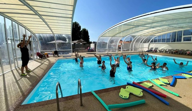 Flower Camping Le Pré des Sables * - Mobile home Comfort 34m2 2 bedrooms - PMR + TV 4 persons