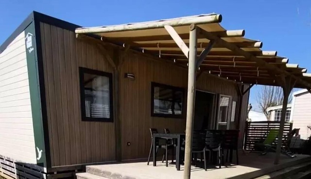 Flower Camping Le Pré des Sables * - Homeflower Premium 3 bedrooms 35m2 + TV 8 people