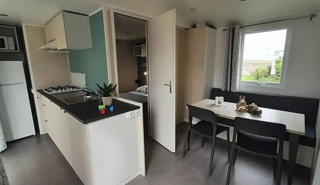 Flower Camping Le Pré des Sables * - Mobile home Comfort 26m2 2 bedrooms + TV 4 people