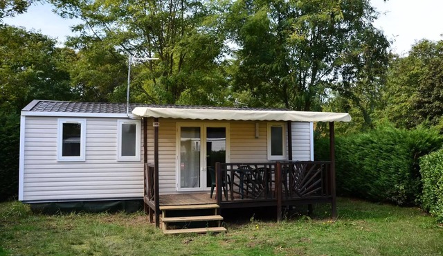 Flower Camping LES MIJEANNES * - Mobile home Comfort 32m2 3 bedrooms + TV 6 people