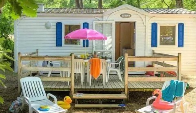 Flower Camping Les Biches * - Mobilhome for 5 People