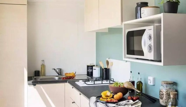 Flower Camping Vitamin * - Mobile home Standard 18m2 (1 bedroom) + TV + Terrace 2 persons