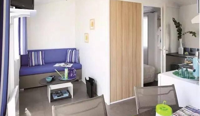 Flower Camping Beauchêne * - Mobile home Standard 16 m2/1 bedroom - terrace 2 people