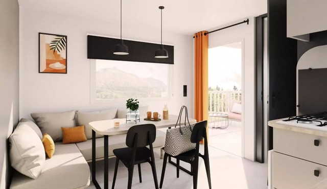 Flower Camping La Pointe du Talud * - Mobile home DOHA Confort -2 bedrooms 5 people