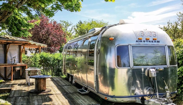 Flower Camping Le Château * - Lodge Kenya Comfort 35m2 2 bedrooms + covered terrace 5 people