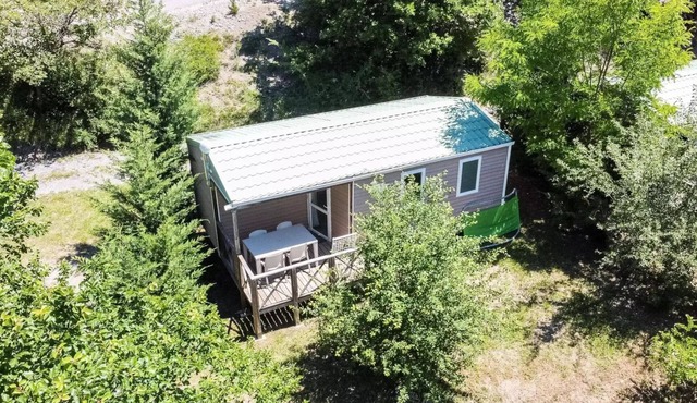 Flower Camping Le Clot du Jay * - Mobile home Comfort 29m2 2 bedrooms + terrace 4 people