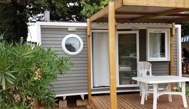 Flower Camping Le Fou du Roi * - Mobil home Comfort 20m2 (1ch-2pers) + TV + Clim + Terrace covered 2 people